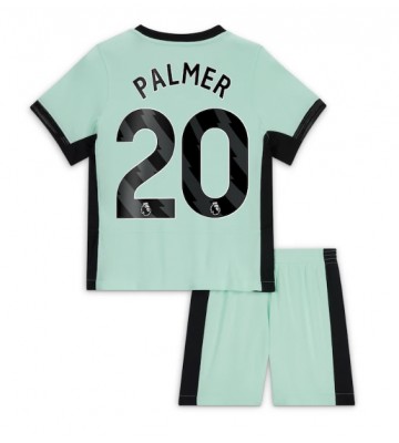 Chelsea Cole Palmer #20 Tercera Equipación Niños 2023-24 Manga Corta (+ Pantalones cortos)